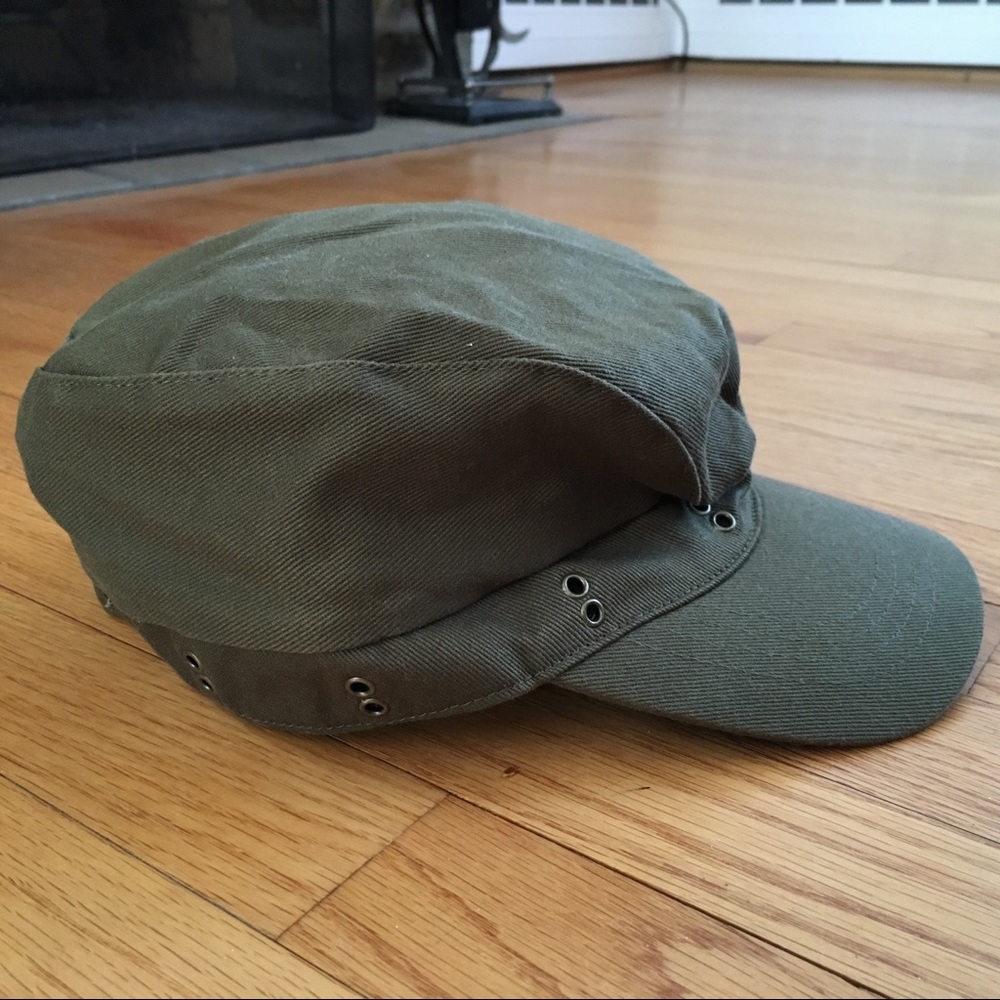 Army Green Baker Boy Style Hat